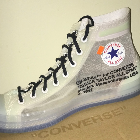 off white converse poshmark